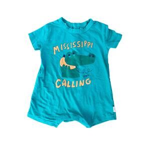 TINYCOTTONS MISSISSIPPI CALLING ONE PIECE ROMPER
